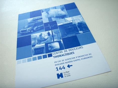 flyer Centre de douleurs thoraciques